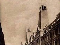 Jurišićeva ulica 1915. godine, glavna pošta